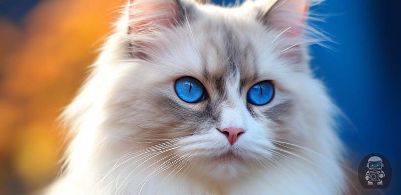 Голубоглазый кот - Обои на телефон