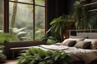Спальня в тропическом лесу - Обои на рабочий стол